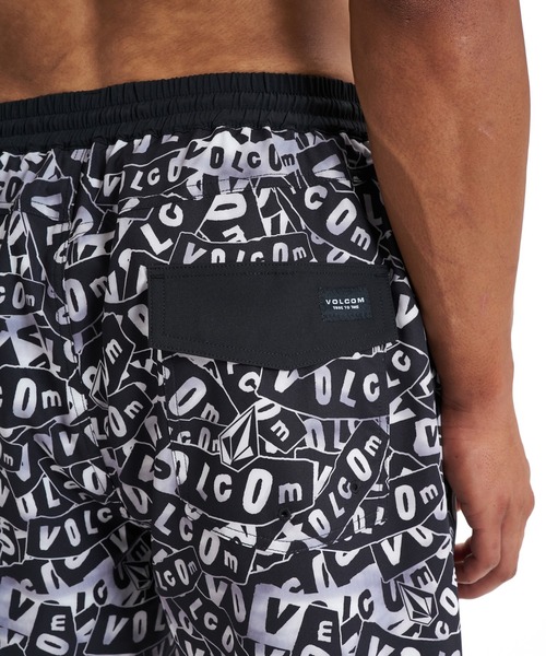 VOLCOM(ボルコム)の「VOLCOM LOGO PRINT JAM TRUNKS 17(その他パンツ・メンズ・ホワイト/ブラウン・M/L)」の3枚目の写真