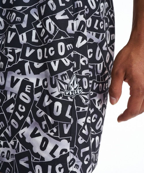 VOLCOM(ボルコム)の「VOLCOM LOGO PRINT JAM TRUNKS 17(その他パンツ・メンズ・ホワイト/ブラウン・M/L)」の5枚目の写真