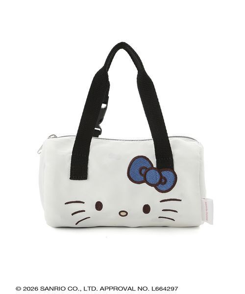 sanrio house(サンリオハウス)の「ハローキティ キャリーオンボストンバッグ(ボストンバッグ・レディース・ホワイト/ブラック・F)」の11枚目の写真