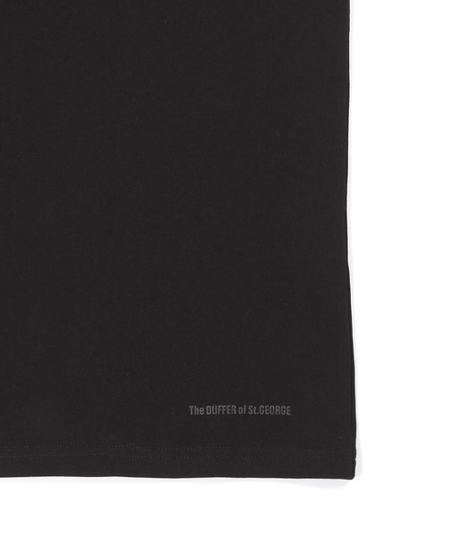 The DUFFER of ST.GEORGE(ザダファーオブセントジョージ)の「SILICON BIO KEY NECK S/SL TEE:シリコンバイオ加工 シルキータッチ キーネックTシャツ(Tシャツ/カットソー・メンズ・チャコールグレー/ブラック/ホワイト・X-LARGE/SMALL/LARGE/MEDIUM)」の17枚目の写真