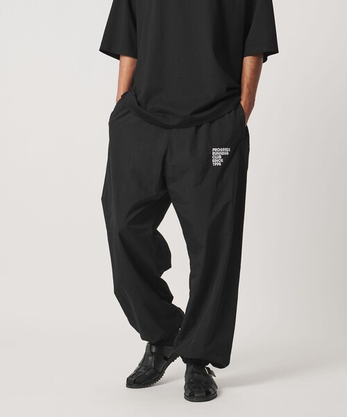 LOEFF（ロエフ）の「【別注】＜PROGRESS RUNNING CLUB＞1998 トラックパンツ UNISEX（その他パンツ・レディース・ブラック・0/2/1）」の4枚目の写真