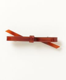 M2SUQARED（エムツースクエア）の「【M2SUQARED/エムツースクエア】ニュアンスカラー リボンヘアクリップ／カラーリボンスリムバレッタ ヘアアクセサリー（バレッタ/ヘアクリップ）」