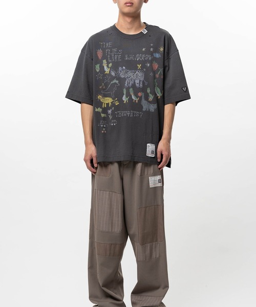Maison MIHARA YASUHIRO(メゾンミハラヤスヒロ)の「【MIHARAYASUHIRO/ミハラヤスヒロ】Kids Doodle Printed T-shirt / KIDS DOODLE TEE(Tシャツ/カットソー・メンズ・ホワイト/ブラック/グレー・44/48/46)」の8枚目の写真