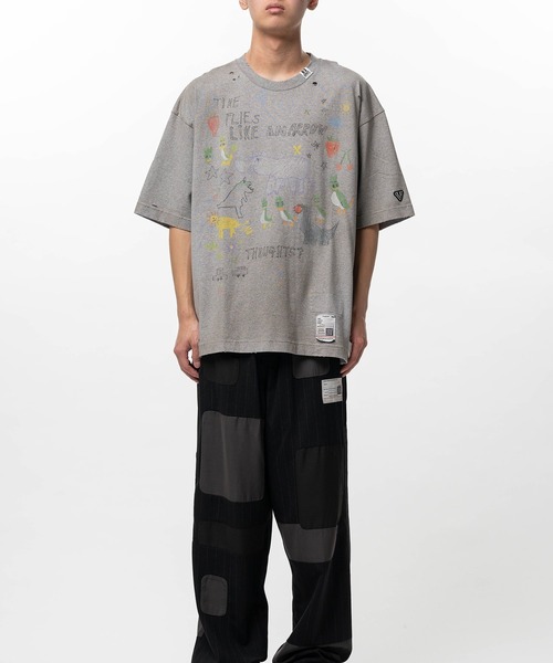 Maison MIHARA YASUHIRO(メゾンミハラヤスヒロ)の「【MIHARAYASUHIRO/ミハラヤスヒロ】Kids Doodle Printed T-shirt / KIDS DOODLE TEE(Tシャツ/カットソー・メンズ・ホワイト/ブラック/グレー・44/48/46)」の13枚目の写真