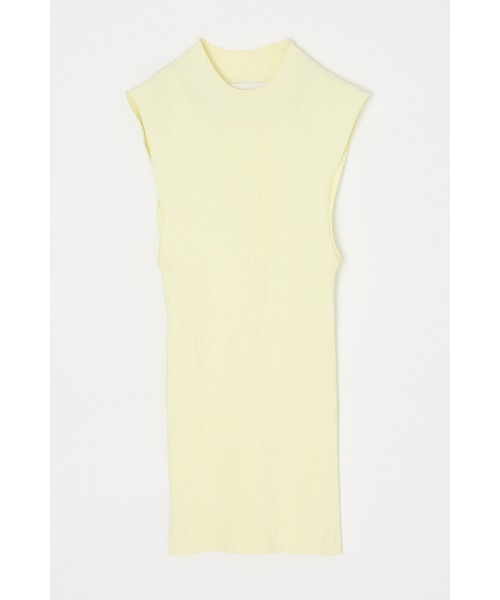 nagonstans(ナゴンスタンス)の「hi-neck tank-top(タンクトップ・レディース・グリーン系その他/ライトイエロー/ブラック・MEDIUM)」の2枚目の写真