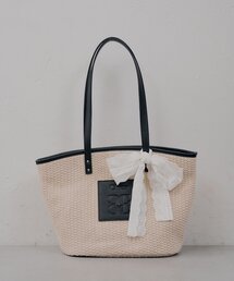 Chico | レースリボン付きカゴトートバッグ(トートバッグ)