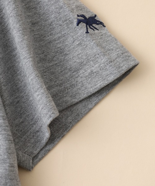 POLOCHAMPS(ポロチャンプス)の「POLOCHAMPS プリントTシャツ 半袖(Tシャツ/カットソー・メンズ・ホワイト系その他/ブラック/チャコール/ネイビー/杢グレー/オフホワイト・XL/L/M)」の20枚目の写真