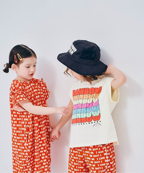 p.premier(ピードットプルミエ)の「さらさら涼しいエアリープリーツ総柄ワンピース(ワンピース・キッズ・レッド/グリーン/その他11/チェック・140/130/120/110/100/90/80)」の12枚目の写真