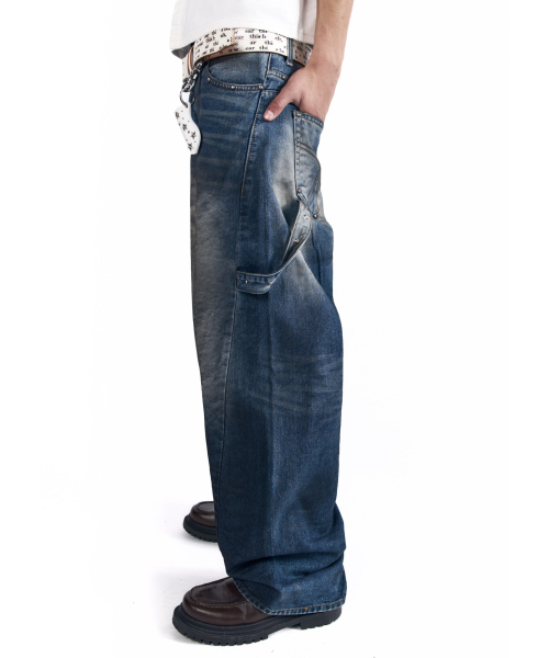AAKAM(アーカム)の「Hammer Studded Denim Pants (Blue)(デニムパンツ・レディース・その他・2/1)」の12枚目の写真