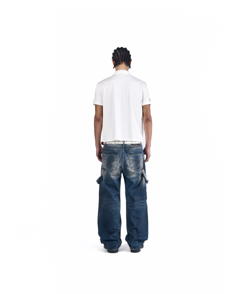 AAKAM(アーカム)の「Hammer Studded Denim Pants (Blue)(デニムパンツ・レディース・その他・2/1)」の15枚目の写真