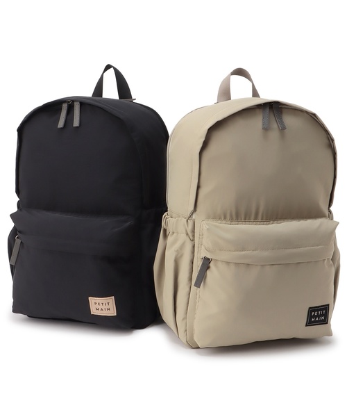 petit main(プティマイン)の「【軽量】ママパパ子育て応援リュック(バックパック/リュック・レディース・ブラック/ベージュ・F)」の14枚目の写真