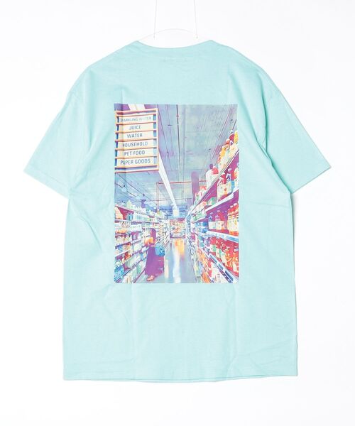 THE MILES(ザ マイルズ)の「ellipsis Market-Tee(Tシャツ/カットソー・メンズ・ミント・SMALL)」の9枚目の写真