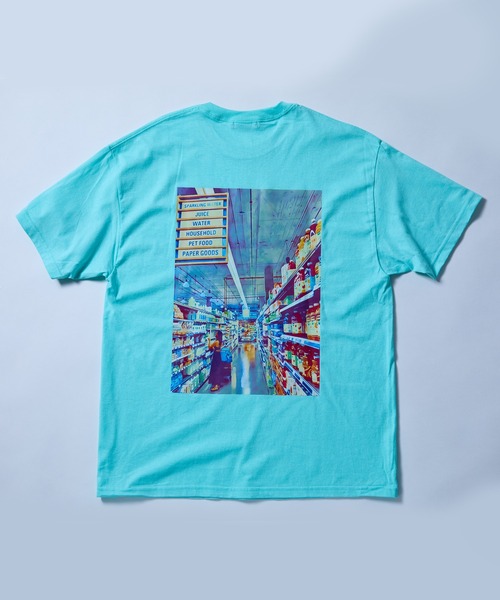 THE MILES(ザ マイルズ)の「ellipsis Market-Tee(Tシャツ/カットソー・メンズ・ミント・SMALL)」の3枚目の写真