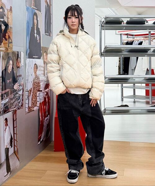 EXTRAORDINARY(エクストラオーディナリー)の「SEE THROUGH DOWN JUMPER IVORY(ダウンジャケット/コート・メンズ・その他・X-LARGE)」の6枚目の写真