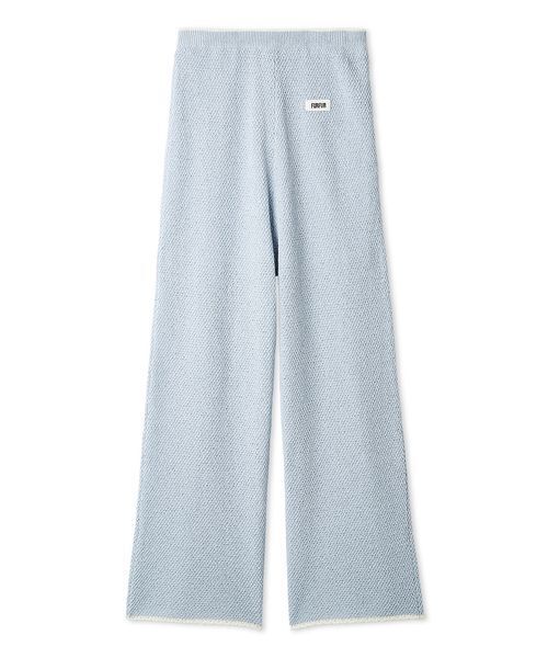 FURFUR(ファーファー)の「クロシェニットパンツ(デニムパンツ・レディース・ホワイト/サックスブルー/その他・F)」の15枚目の写真