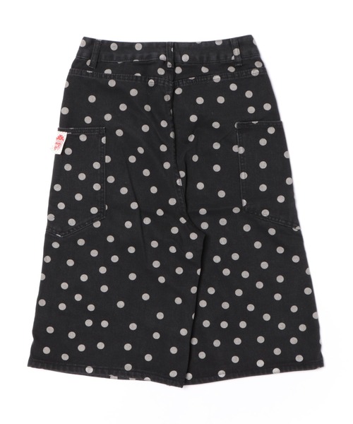ViViDAY(ビビデー)の「ドット柄デニムワイドハーフパンツ(デニムパンツ・レディース・ブラック・S/M/L)」の20枚目の写真
