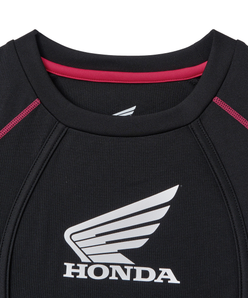PHYPS MOTORCYCLE(フィップスモーターサイクル)の「Womens Curve Line Crop Short Sleeve Red(Tシャツ/カットソー・レディース・その他・SMALL/MEDIUM)」の4枚目の写真