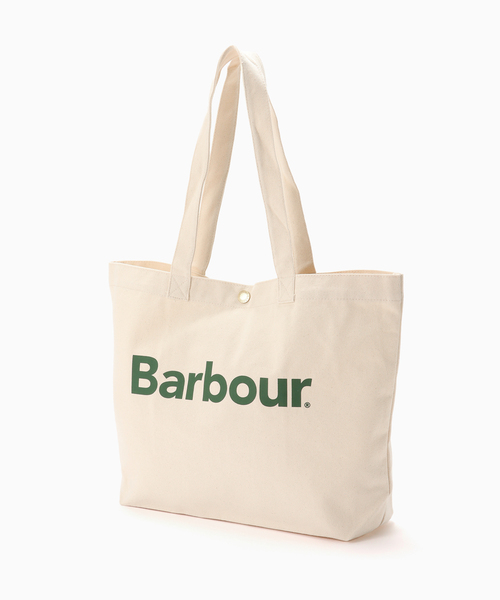 Barbour(バブアー)の「Barbour / バブアー logo tote bag(トートバッグ・メンズ・A/B・FREE)」の1枚目の写真