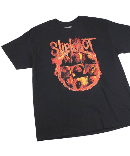 INNOCENT(イノセント)の「【GMerch/ジーマーチ】Slipknot WE ARE NOT YOUR KIND FIRE T-SHIRTS 15092326(Tシャツ/カットソー・メンズ・ブラック・X-LARGE/LARGE/XX-LARGE)」の1枚目の写真