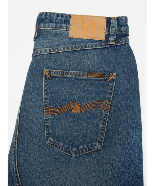 Nudie Jeans(ヌーディージーンズ)の「<Nudie Jeans>ヌーディージーンズ Tanja Skirt 140937 / マキシスカート / Painter Denim Mid blue /(デニムスカート・レディース・ダークインディゴブルー・XS/S)」の7枚目の写真