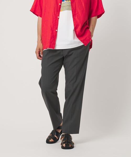 BEAUTY&YOUTH UNITED ARROWS（ビューティーアンドユースユナイテッドアローズ）の「クール トロ イージー スラックス NO.5 接触冷感 ストレッチ（スラックス・メンズ・ダークグレー/ブラック/ナチュラル・L/M/S/XL）」の4枚目の写真