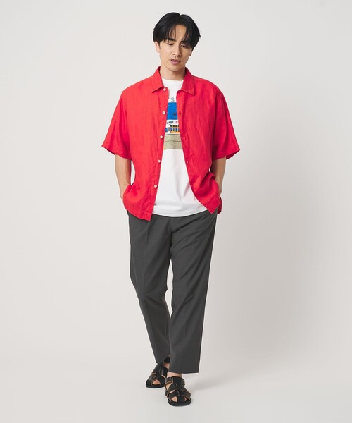 BEAUTY&YOUTH UNITED ARROWS（ビューティーアンドユースユナイテッドアローズ）の「クール トロ イージー スラックス NO.5 接触冷感 ストレッチ（スラックス・メンズ・ダークグレー/ブラック/ナチュラル・L/M/S/XL）」の6枚目の写真