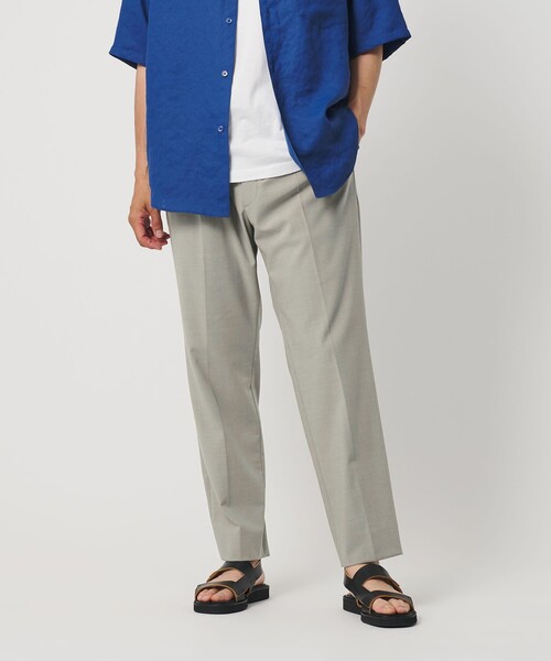 BEAUTY&YOUTH UNITED ARROWS（ビューティーアンドユースユナイテッドアローズ）の「クール トロ イージー スラックス NO.5 接触冷感 ストレッチ（スラックス・メンズ・ダークグレー/ブラック/ナチュラル・L/M/S/XL）」の9枚目の写真