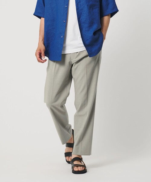 BEAUTY&YOUTH UNITED ARROWS（ビューティーアンドユースユナイテッドアローズ）の「クール トロ イージー スラックス NO.5 接触冷感 ストレッチ（スラックス・メンズ・ダークグレー/ブラック/ナチュラル・L/M/S/XL）」の10枚目の写真