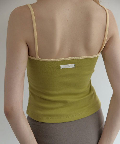 ASURA(アスラ)の「COLOR LINE CAMI (OLIVE)(Tシャツ/カットソー・レディース・その他・OS)」の5枚目の写真