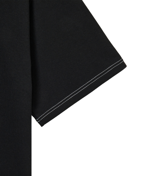 MIHAK(ミハク)の「ストロークロゴステッチオーバーサイズTシャツ(BLACK)(Tシャツ/カットソー・メンズ・その他・1/3/2)」の7枚目の写真