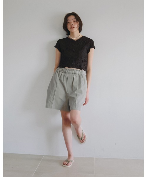 anuke（アンヌーク）の「Mini Ball Necklace（ネックレス・レディース・アイボリー/ブラック/レッド・FREE）」の14枚目の写真