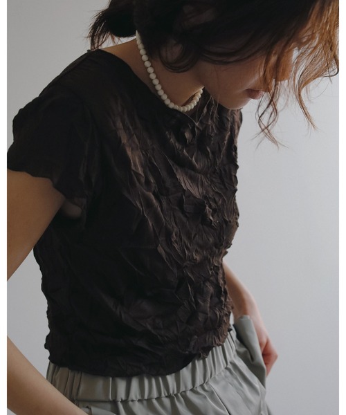 anuke（アンヌーク）の「Mini Ball Necklace（ネックレス・レディース・アイボリー/ブラック/レッド・FREE）」の13枚目の写真