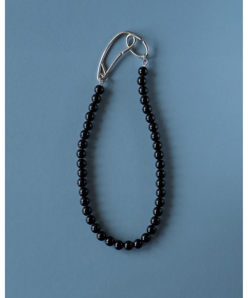anuke（アンヌーク）の「Mini Ball Necklace（ネックレス・レディース・アイボリー/ブラック/レッド・FREE）」の5枚目の写真