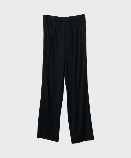 WRAPINKNOT(ラッピンノット)の「【WRAPINKNOT/ラッピンノット】Wide Tapered Pants(その他パンツ・メンズ・ブラック・2)」の1枚目の写真