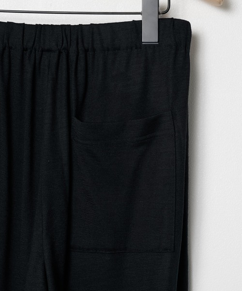 WRAPINKNOT(ラッピンノット)の「【WRAPINKNOT/ラッピンノット】Wide Tapered Pants(その他パンツ・メンズ・ブラック・2)」の5枚目の写真