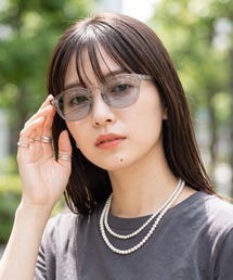 INNOCENT（イノセント）の「《UVカット99%レンズ》ユニセックス ボストン型 サングラス カラーレンズ UVカット サブアイウェア（サングラス）」