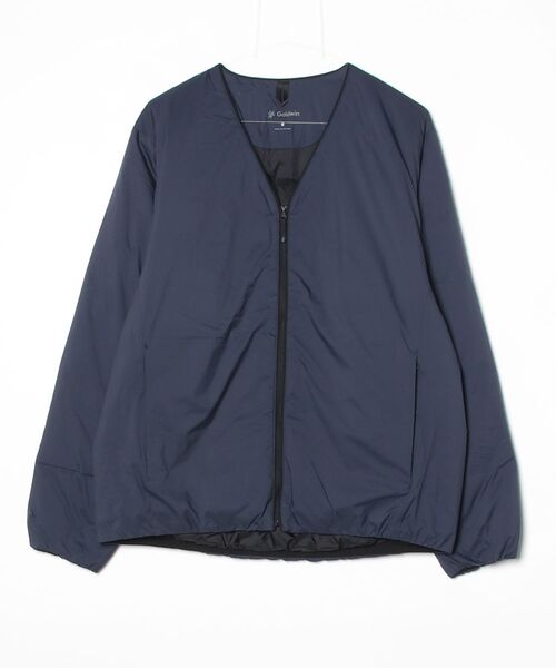 Lafayette(ラファイエット)の「ゴールドウィン【Goldwin】- GL23346 Goldwin V-NECK ZIP DOWN CD NS ナイトスカイ NAVY(ブルゾン・メンズ・ネイビー・2)」の1枚目の写真