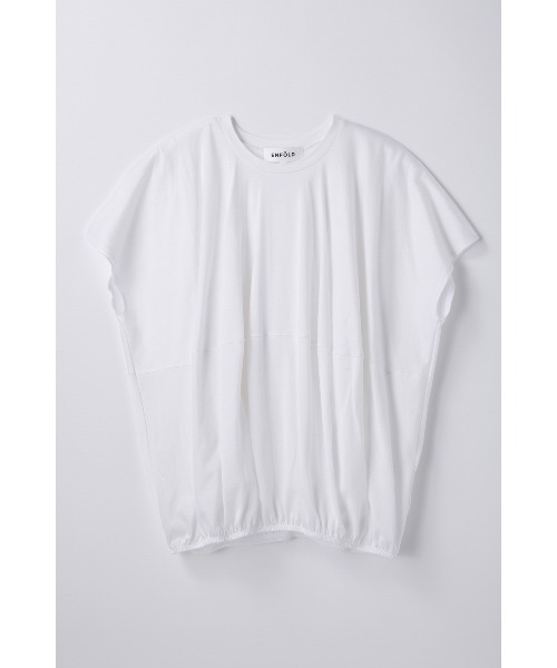 ENFOLD(エンフォルド)の「BALL PULLOVER(Tシャツ/カットソー・レディース・ホワイト/ブラック/杢グレー・38)」の1枚目の写真