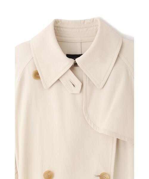 YLEVE（イレーヴ）の「YLEVE / COTTON VOILE GABARDINE NIDOM CO（トレンチコート・レディース・グレー/ベージュ・0/1）」の12枚目の写真