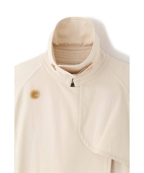 YLEVE（イレーヴ）の「YLEVE / COTTON VOILE GABARDINE NIDOM CO（トレンチコート・レディース・グレー/ベージュ・0/1）」の13枚目の写真