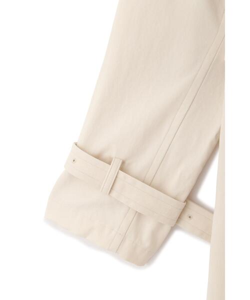 YLEVE（イレーヴ）の「YLEVE / COTTON VOILE GABARDINE NIDOM CO（トレンチコート・レディース・グレー/ベージュ・0/1）」の18枚目の写真