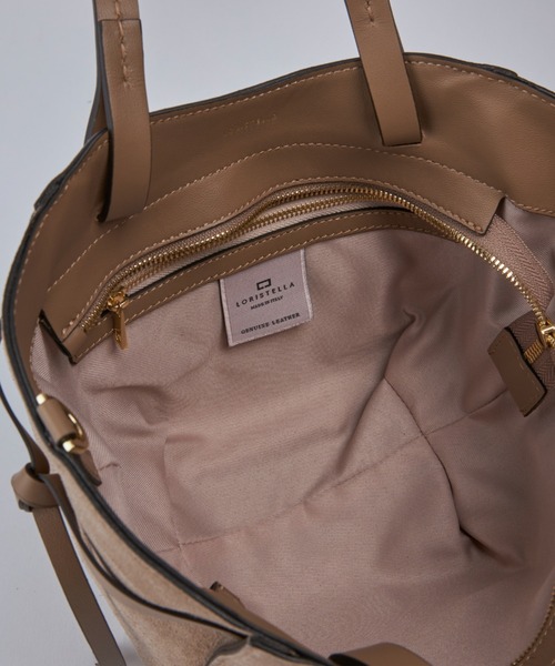 LORISTELLA(ロリステッラ)の「SOFIA MINI 2wayトートバッグ《LORISTELLA/ロリステッラ》(トートバッグ・レディース・グレイッシュベージュ・フリー)」の5枚目の写真