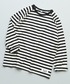 MARKEY'S（マーキーズ）の「先染めボーダー長袖Tシャツ（Tシャツ/カットソー・140）」