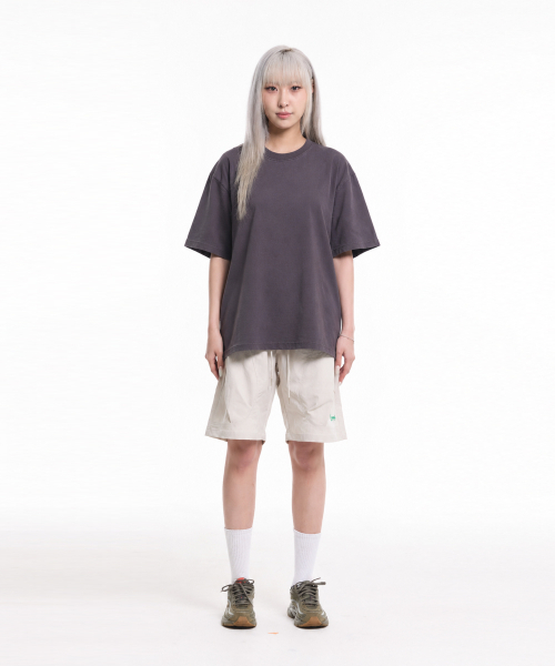 CREAM SODA LAB(クリームソーダラボ)の「ガーメントダイピグメント半袖Tシャツシャドウパープル(Tシャツ/カットソー・メンズ・その他・LARGE/X-LARGE)」の2枚目の写真
