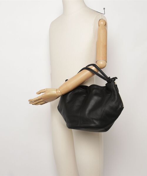 POMTATA(ポンタタ)の「POMTATA/ポンタタ/ENVAN STANDING TOTE/S(トートバッグ・レディース・ブラック・F)」の5枚目の写真