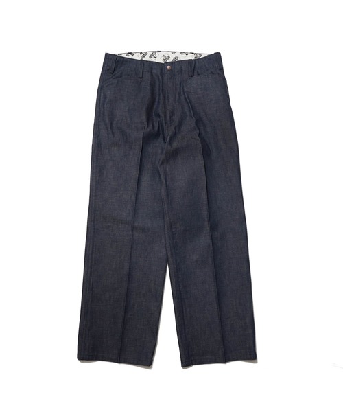 BEN DAVIS(ベンデイビス)の「Denim Pants 〈Ben Davis Signature collection Curated by POGGY〉/デニムパンツ 3ピース対応(デニムパンツ・メンズ・インディゴブルー・36inch/34inch/32inch/30 inch)」の1枚目の写真