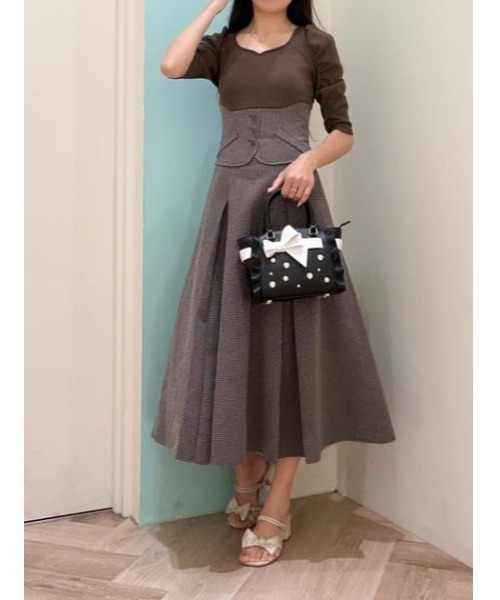 SAMANTHAVEGA(サマンサベガ)の「ブロッサムリボンフラッター(ミニ)(ショルダーバッグ・レディース・ピンク/ブラック/マルチ・FREE)」の22枚目の写真