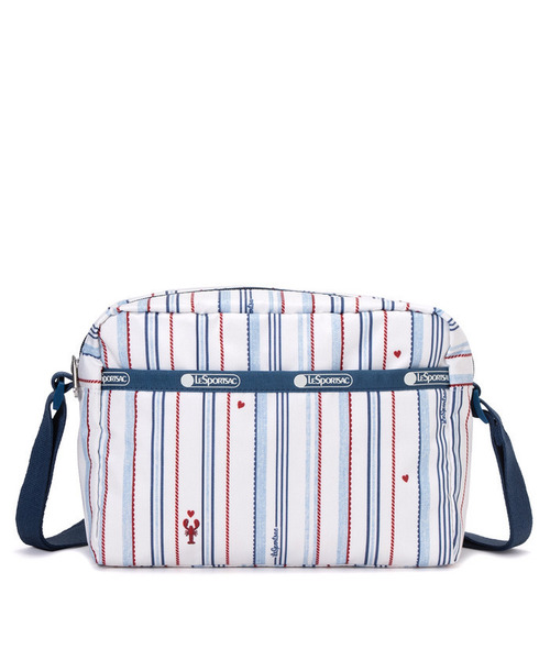LeSportsac(レスポートサック)の「DANIELLA CROSSBODY ジョイフルボヤージュ(ショルダーバッグ・レディース・ブルー・FREE)」の4枚目の写真