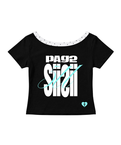 PAGESIISII(ページシシ)の「ボールド511プリントドットワンショルダー スリムフィット半袖Tシャツ ホワイト(Tシャツ/カットソー・レディース・その他・MEDIUM)」の3枚目の写真