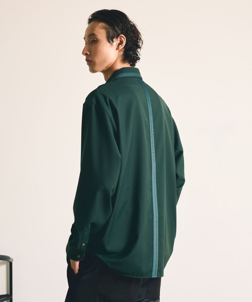 HARE(ハレ)の「【SET UP対応】EXPOSEステッチシャツ(HARE)(シャツ/ブラウス・メンズ・ブラック/グリーン・FREE)」の20枚目の写真